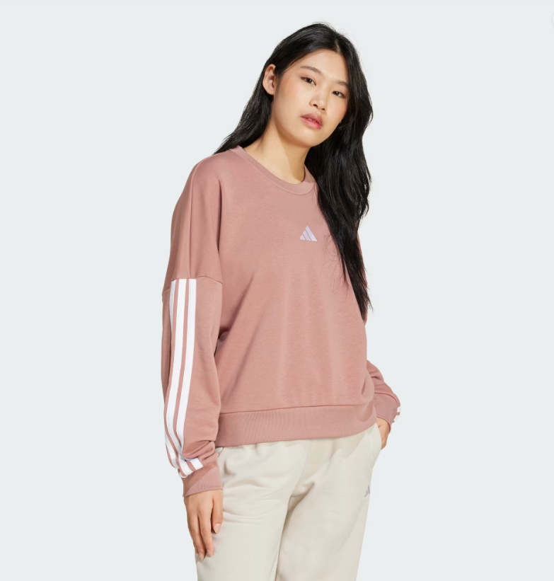 Polera Essentials French Terry 3 bandas