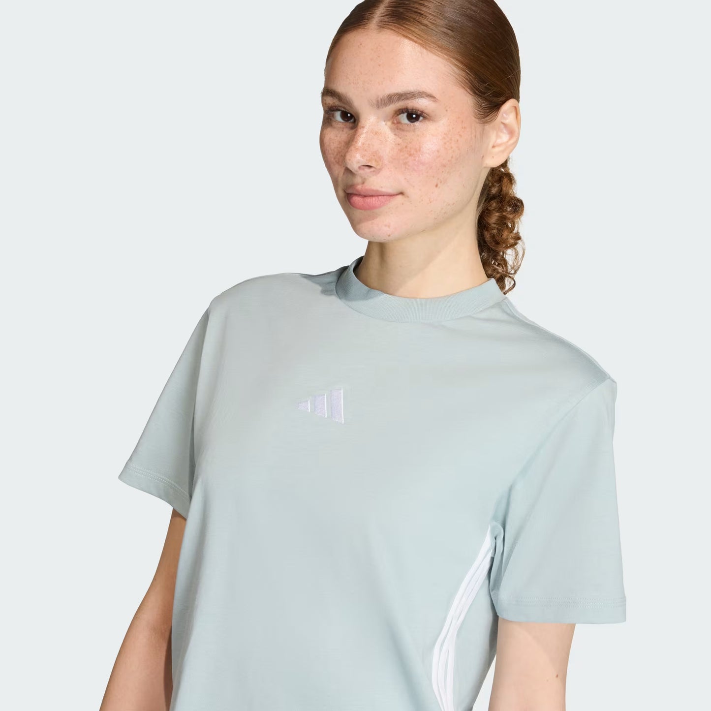 Camiseta de algodón Essentials de 3 rayas