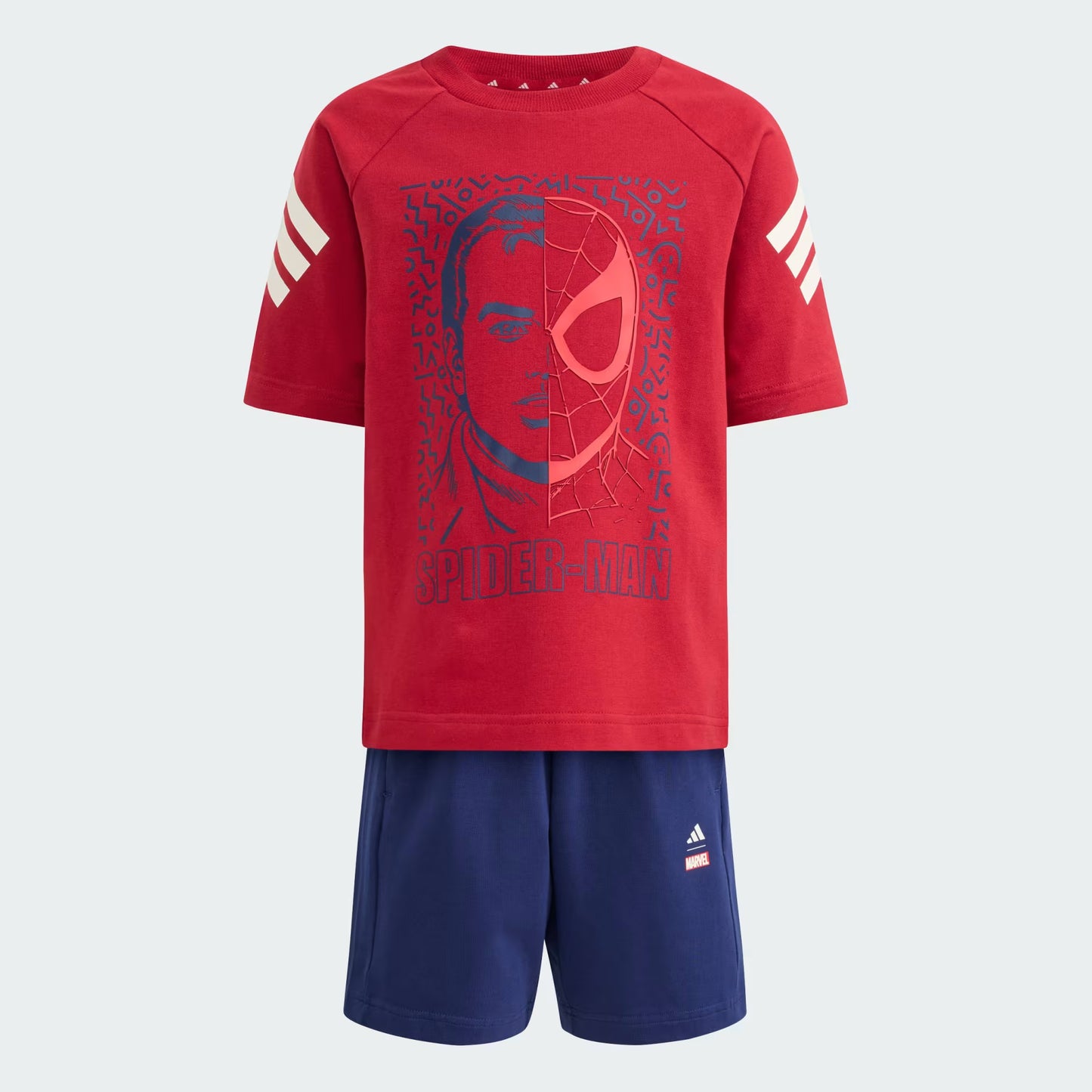 CONJUNTO DE CAMISETA DE ADIDAS MARVEL SPIDER-MAN