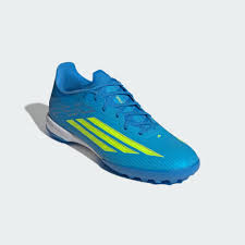 Zapatillas de fútbol Adidas F50 League TF Ice Cold Precision para césped artificial