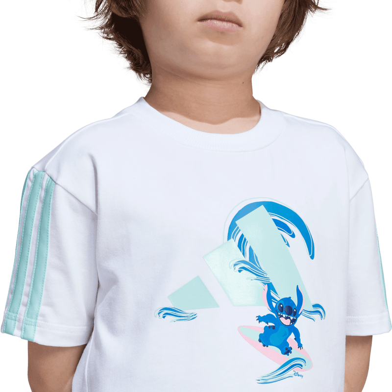 CONJUNTO CAMISETA Y PANTALÓN CORTO ADIDAS X DISNEY LILO & STITCH