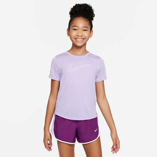 Nike Dri-FIT One Polo de entrenamiento de manga corta para niña grande
