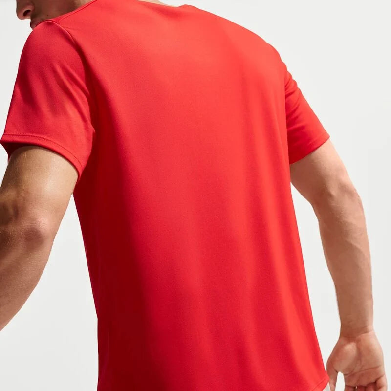 Nike Miler Polo de correr de manga corta Dri-FIT UV para hombre