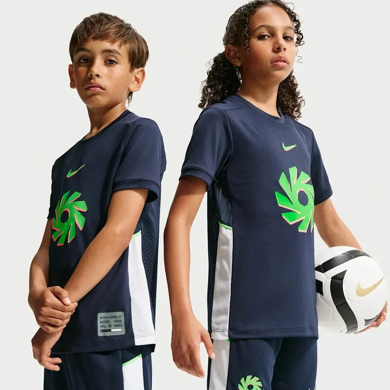 Erling Haaland Academy Polo de futbol Nike Dri-FIT para niños talla grande
