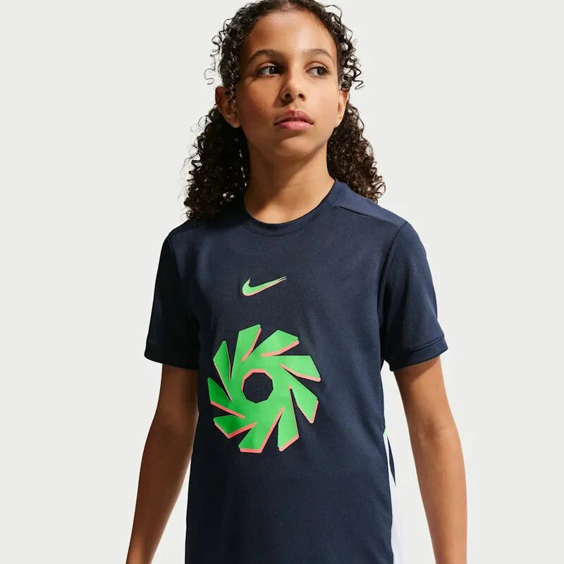Erling Haaland Academy Polo de futbol Nike Dri-FIT para niños talla grande
