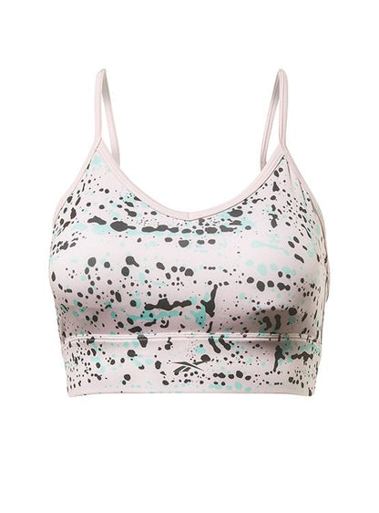 BVD PARA MUJER REEBOK WORKOUT READY AOP TRI BACK BRA PADDED