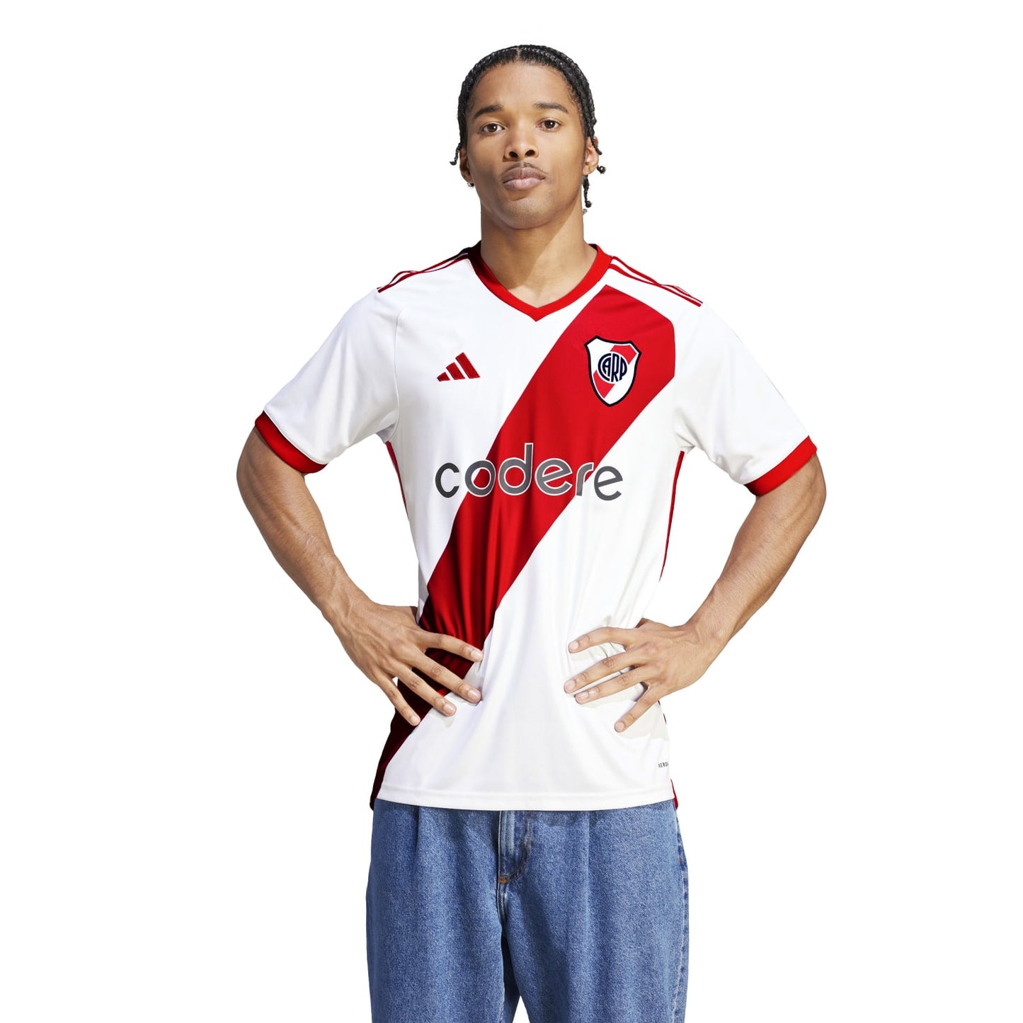 CAMISETA OFICIAL LOCAL RIVER PLATE 23/24 ADIDAS PARA HOMBRE