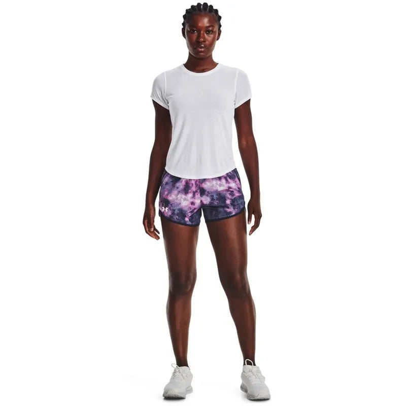 Short corto de running Under Armour FLY BY 2.0 PRINT para mujer