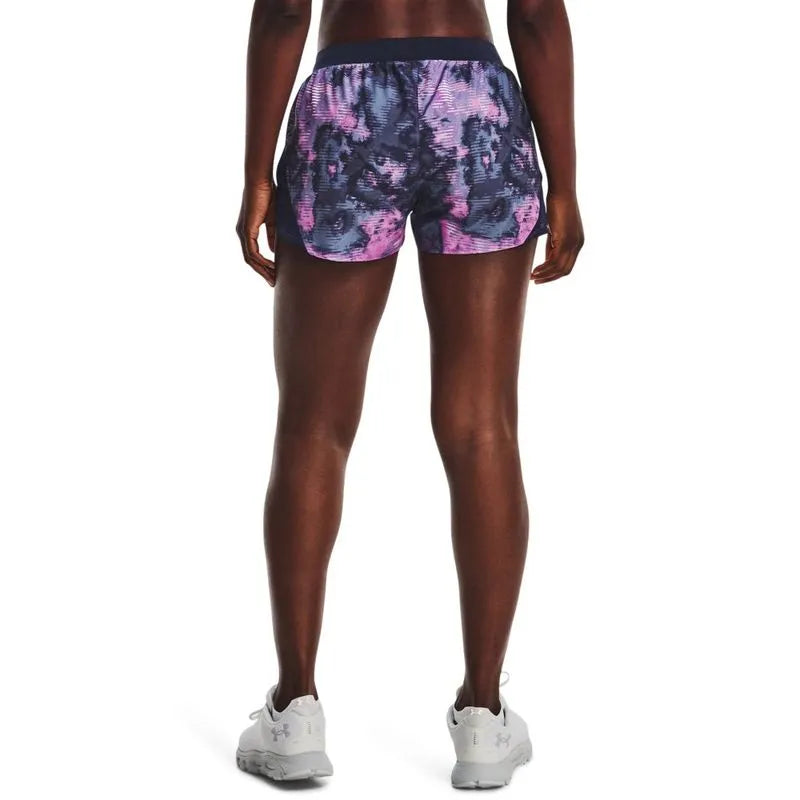 Short corto de running Under Armour FLY BY 2.0 PRINT para mujer