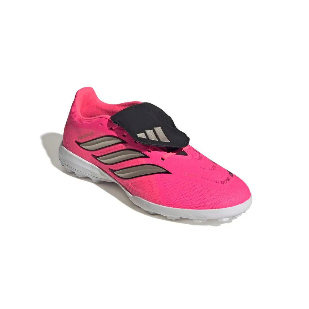 Zapatillas de fútbol Predator League con lengüeta plegable para césped artificial