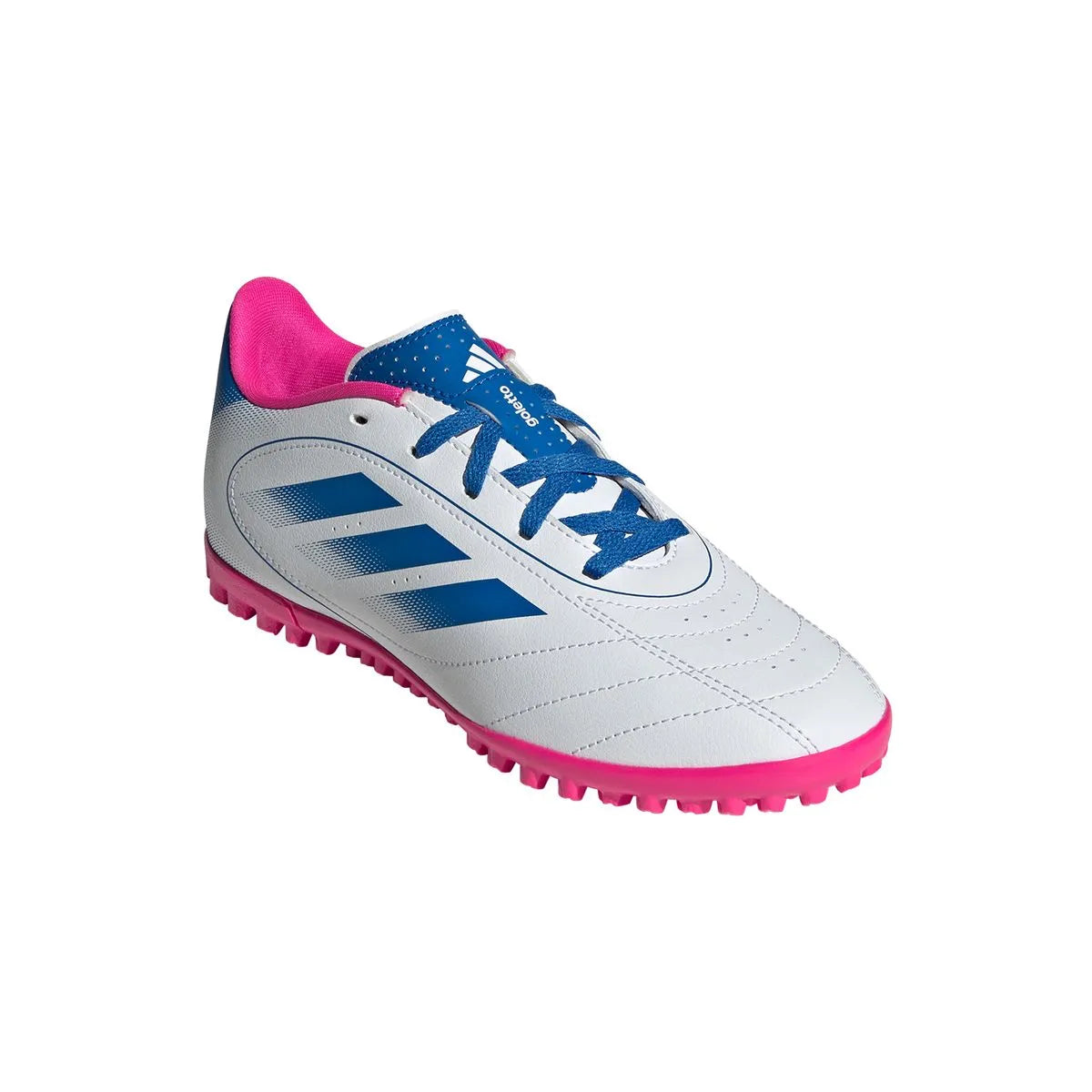 Zapatillas Football Unisex Adidas Goletto Ix Tf J Pre Escolar Blanco