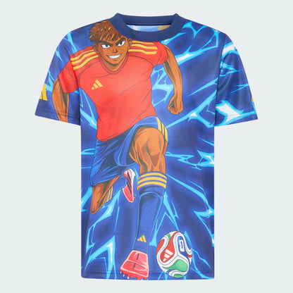 Camiseta Lamine Yamal 26 Anime Niños