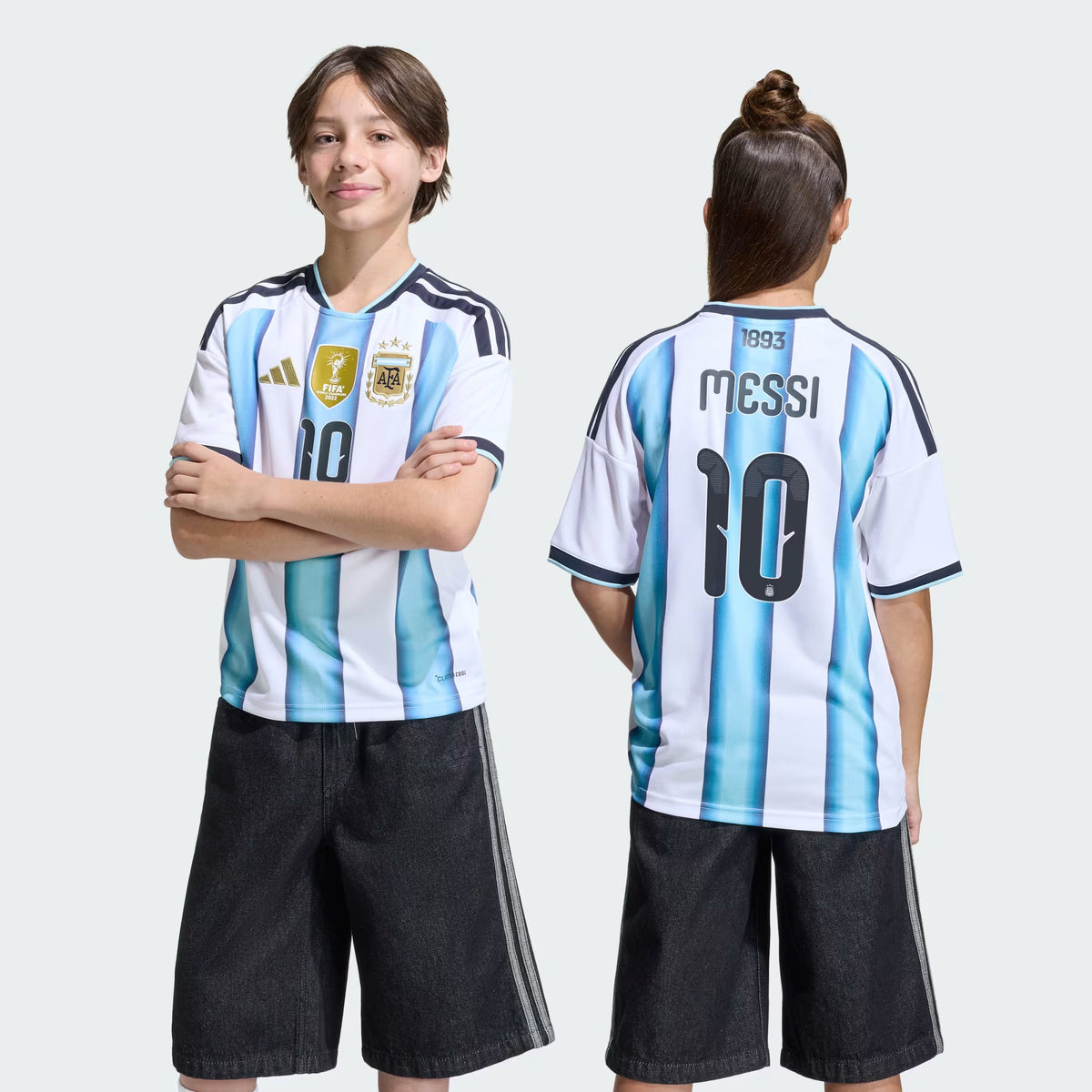Camiseta Local Selección Argentina 26 Messi Niños