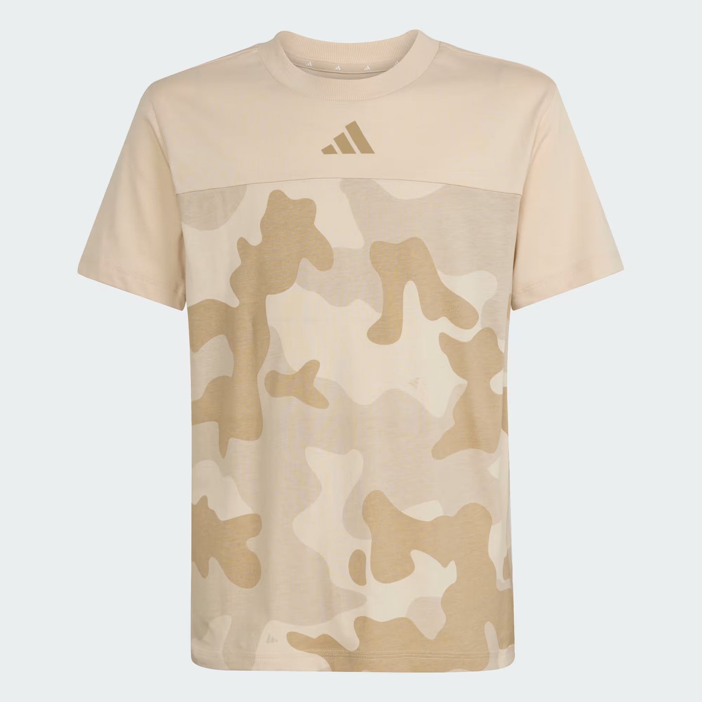 Camiseta de algodón Seasonal Essentials Camo para niños