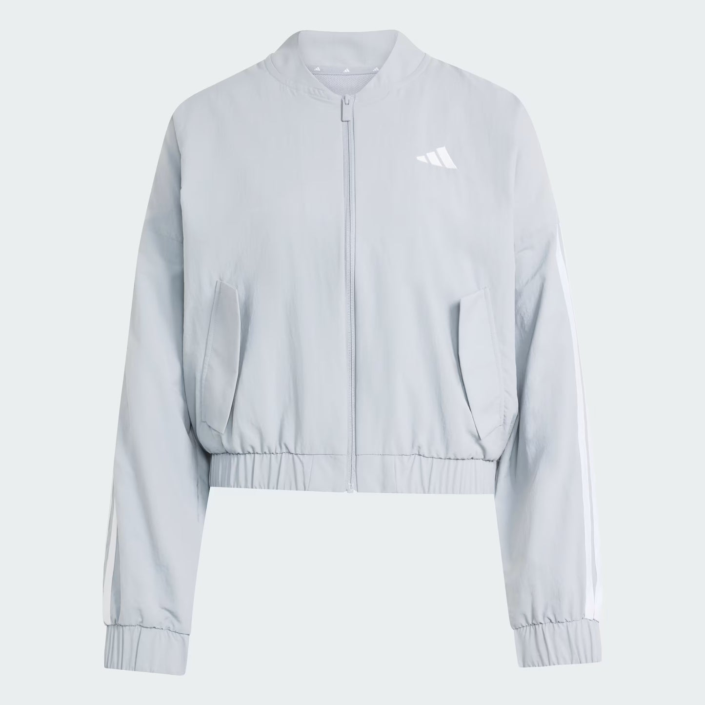 Campera Bómber Essentials 3 Tiras Lifestyle Tejida