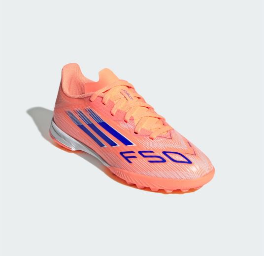 Zapatillas de fútbol F50 League para césped artificial para niños