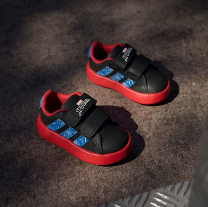 Zapatillas adidas x Marvel Spider-Man Grand Court para niños