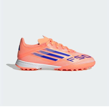 Zapatillas de fútbol F50 League para césped artificial para niños