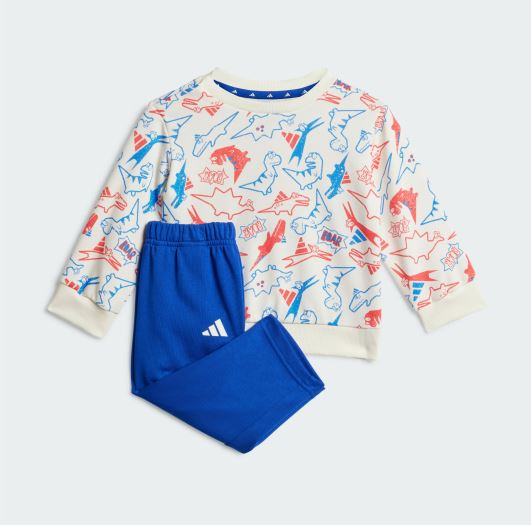 Conjunto de pantalón jogger para niños Seasonal Essentials Adiraptor de tela french terry