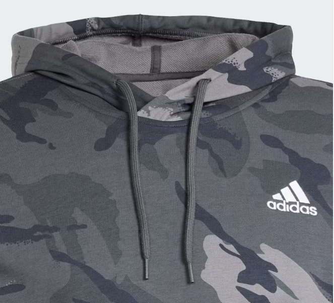 ADIDAS SUDADERA CON GORRO SEASONAL ESSENTIALS CAMUFLAJE