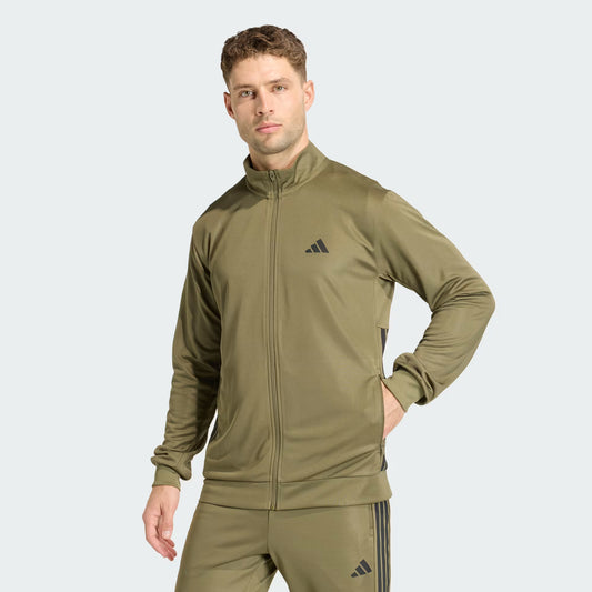 Casaca Deportiva de Entrenamiento Workout Essentials All-Set 3 Tiras Tejido Plano