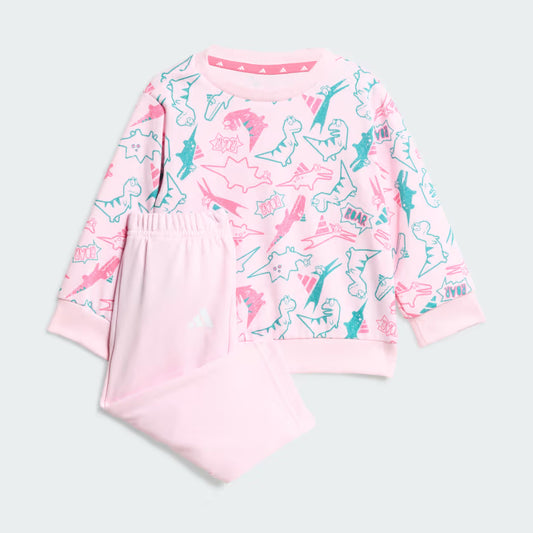 Conjunto de pantalón jogger para niños Seasonal Essentials Adiraptor de tela french terry