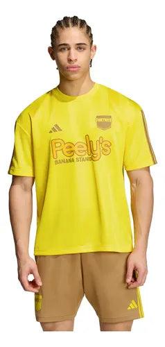 Camiseta  Adidas Casual X Fortnite Hombre Amarillo