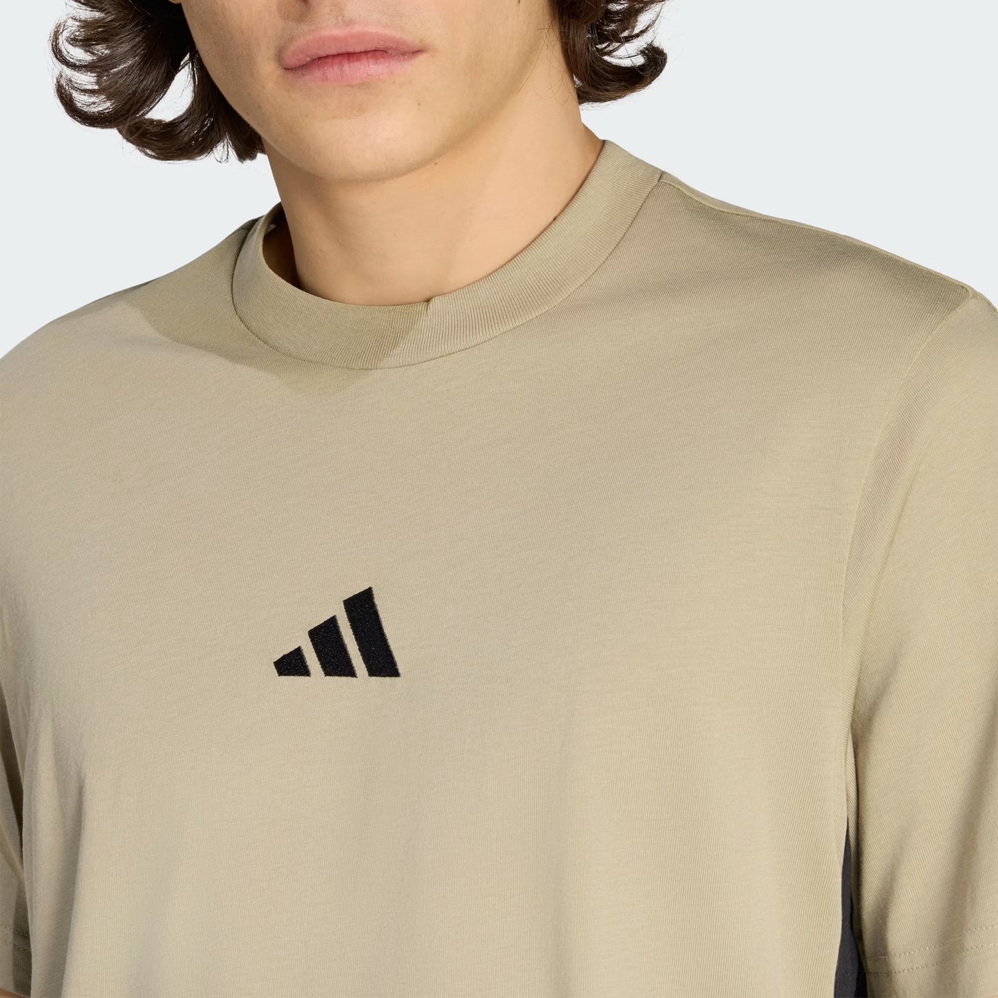 Camiseta de punto sencillo con 3 rayas de la colección Essentials