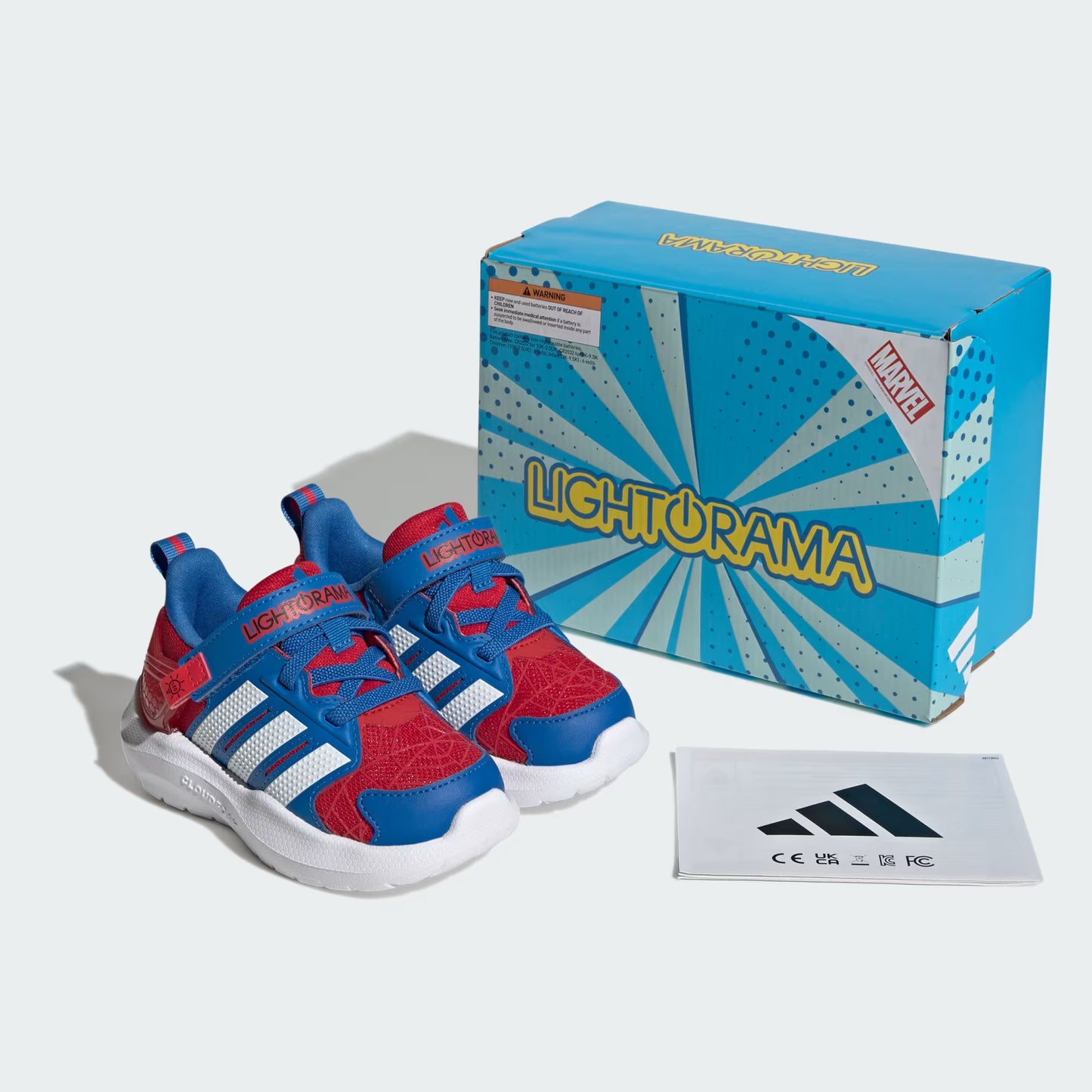 Zapatillas Adidas Marvel Lightroom Spider-Man para bebés