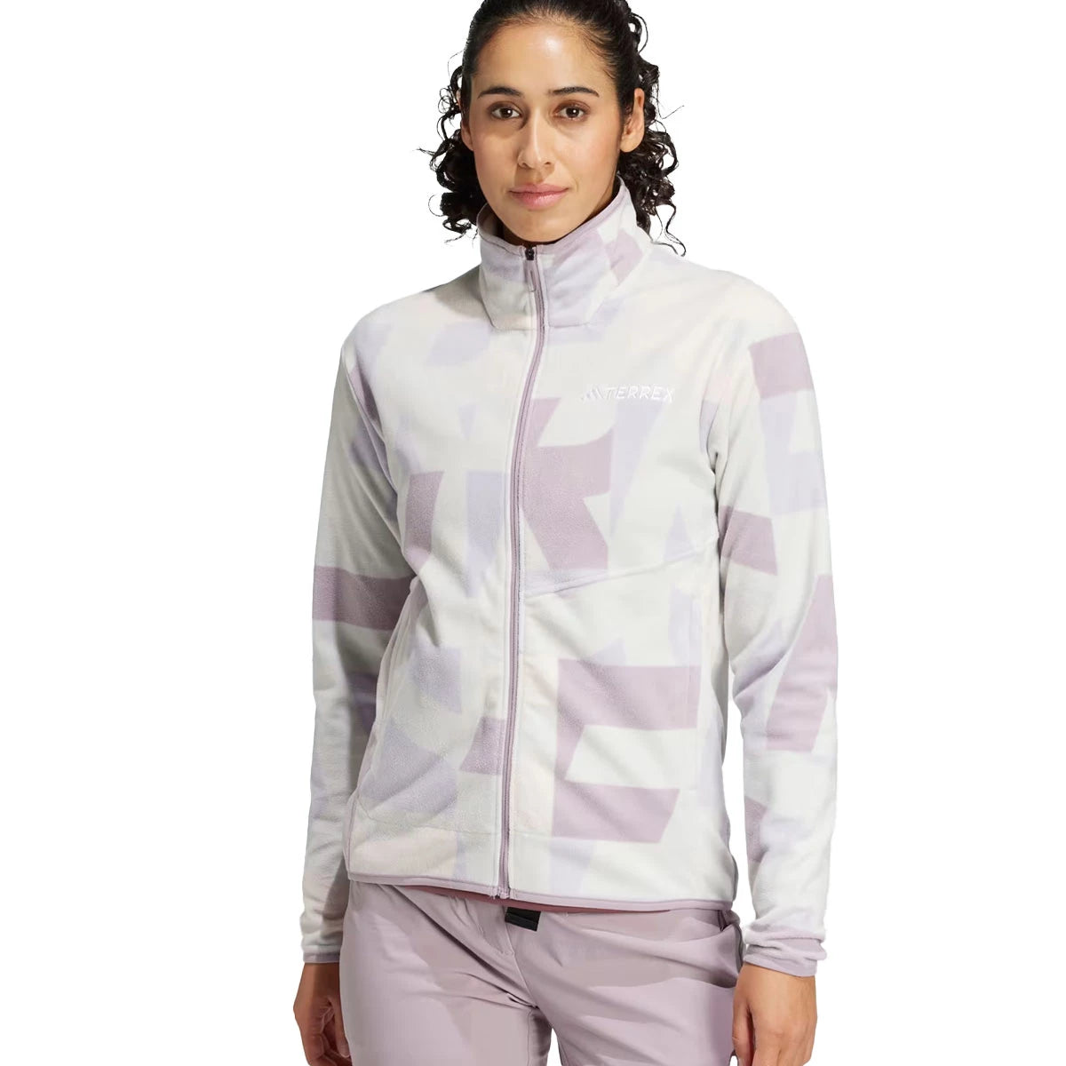 Casaca Terrex Multi Printed Full-Zip Fleece