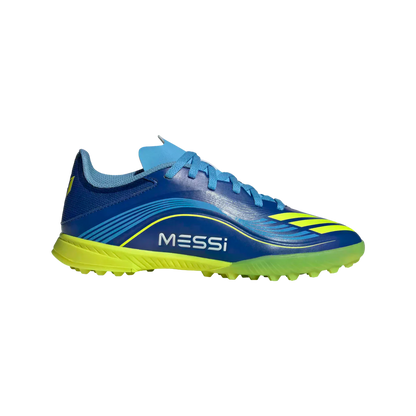 Zapatillas de fútbol para niños F50 Messi League para césped artificial