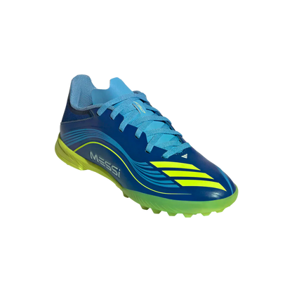 Zapatillas de fútbol para niños F50 Messi League para césped artificial