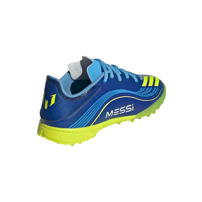 Zapatillas de fútbol para niños F50 Messi League para césped artificial