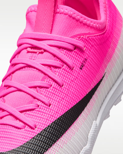 Nike Jr. Mercurial Vapor 17 Academy Zapatillas de futbol para pasto sintético (turf) de corte low para niños grandes