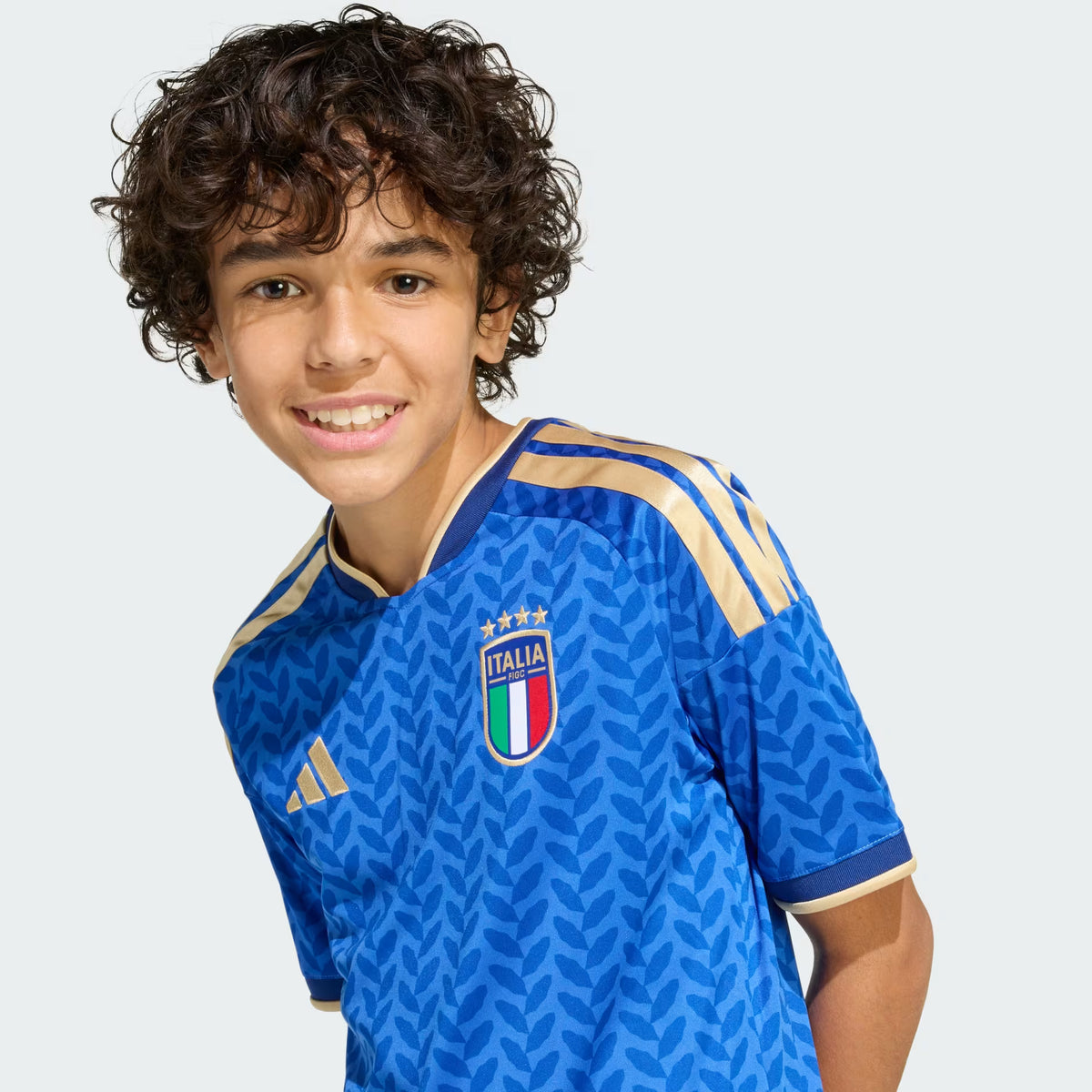 Camiseta de local de Italia número 26 para niños
