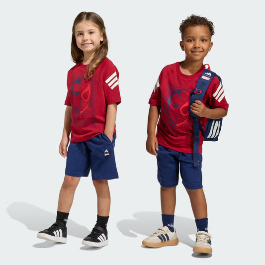 CONJUNTO DE CAMISETA DE ADIDAS MARVEL SPIDER-MAN