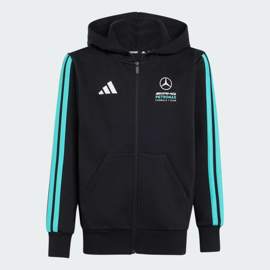 Sudadera con capucha y cremallera completa MERCEDES - AMG PETRONAS FORMULA 1 TEAM DNA