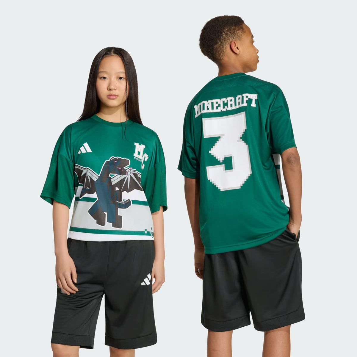 CAMISETA DE ADIDAS MINECRAFT