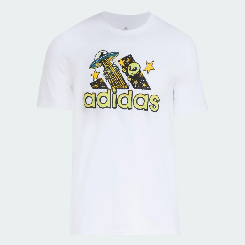 Polo Adidas Doodle ExtraTerrestre ET Amplifier TEE Branco