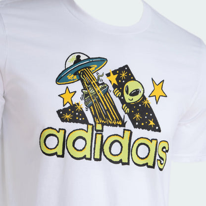 Polo Adidas Doodle ExtraTerrestre ET Amplifier TEE Branco