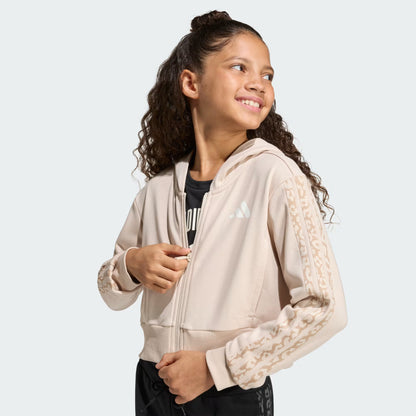 POLERA CON CAPUCHA SEASONALS ANIMAL CON CIERRE