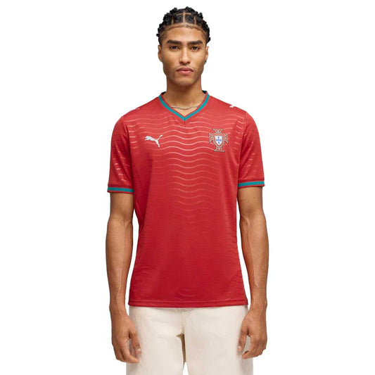 Puma - Camiseta réplica de local FPF Portugal 2026 para hombre