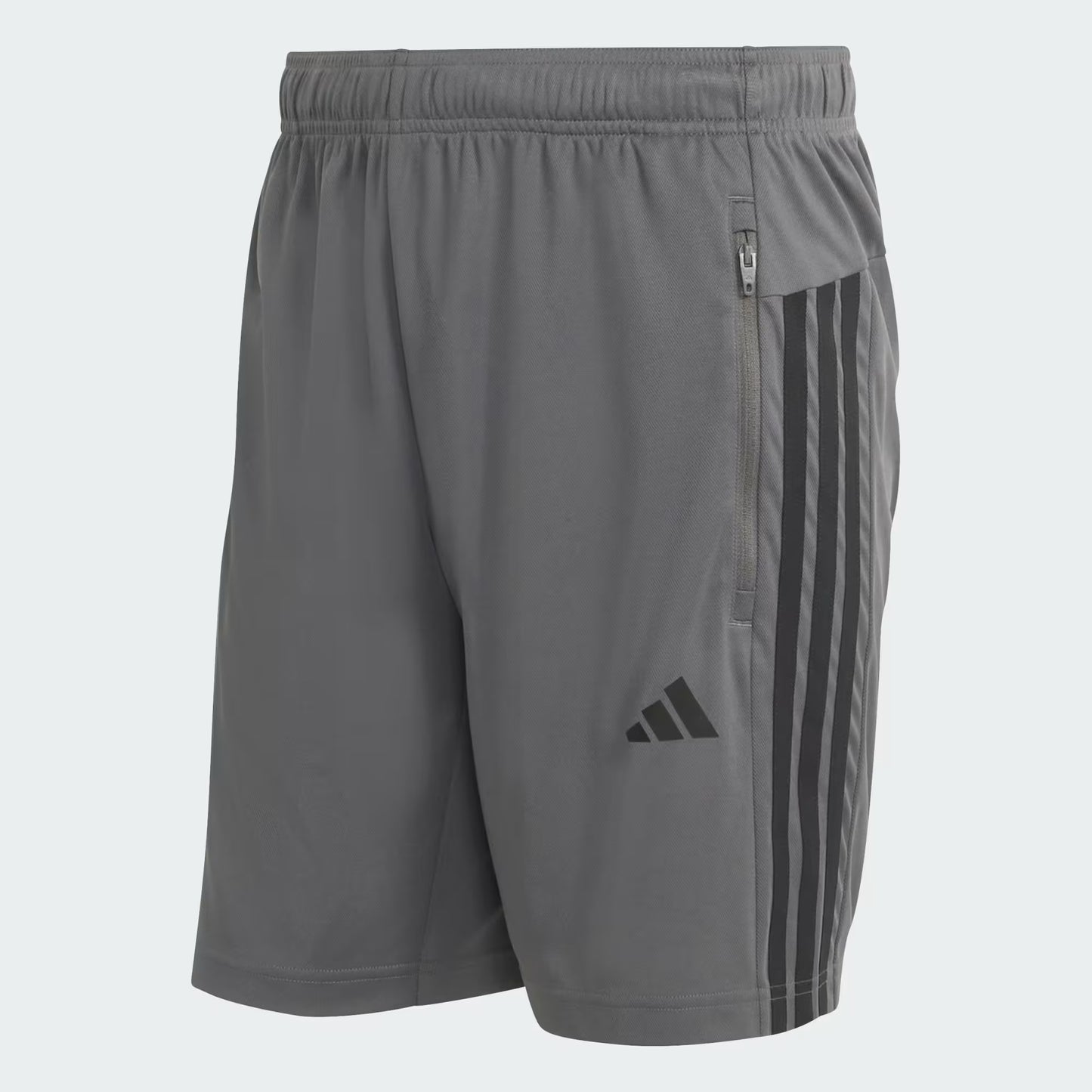 SHORTS WORKOUT ESSENTIALS BASE 3 TIRAS DE TEJIDO PIQUÉ, LARGO DE 23 CM