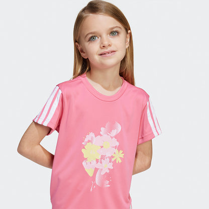 Conjunto Train Essentials Estampado Floral Niños