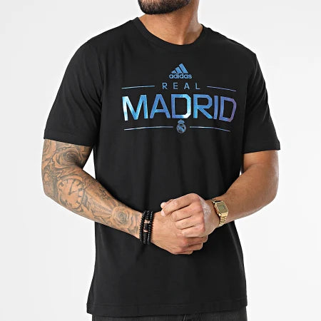 POLO DE HOMBRE ADIDAS REAL GR TEE NEGRO