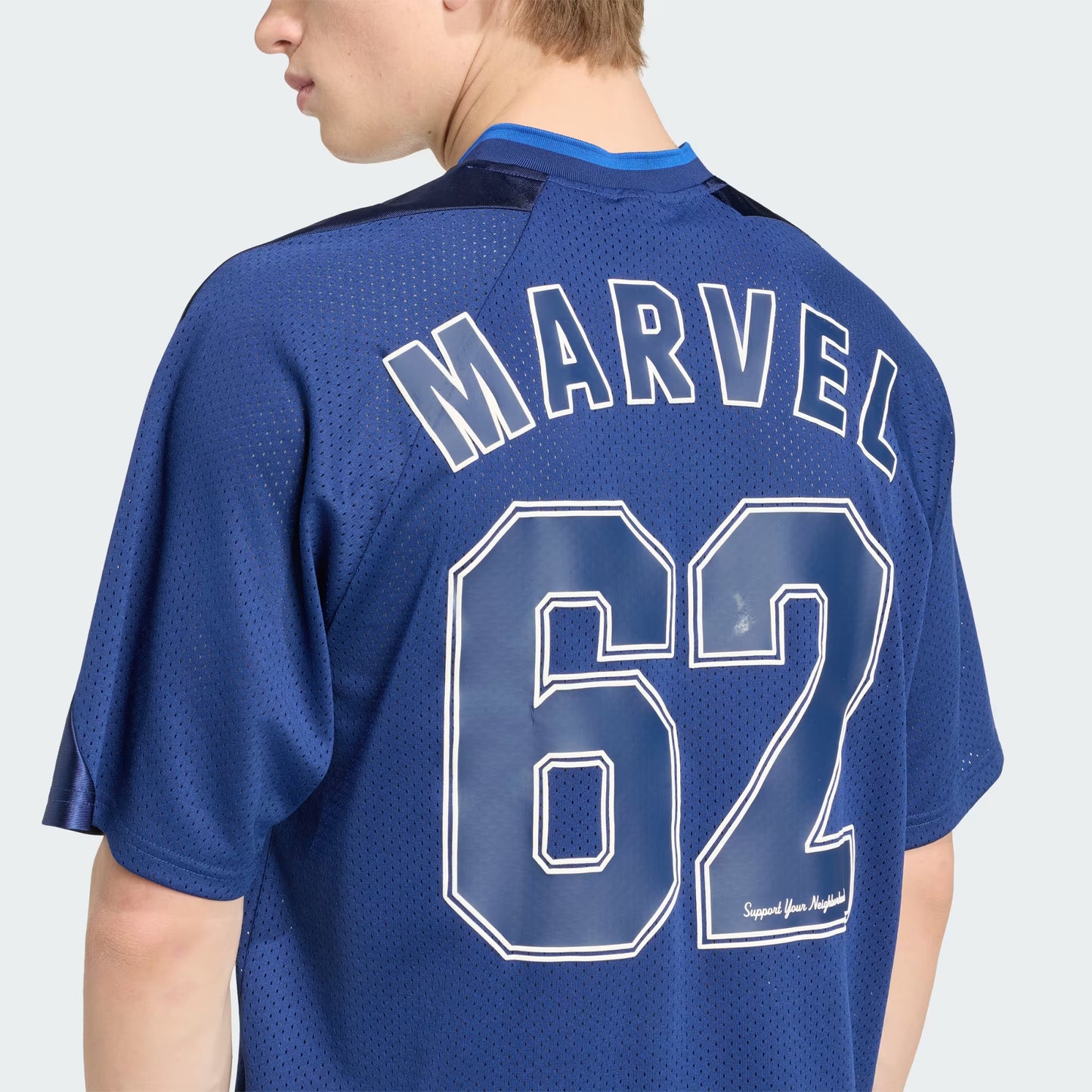 Camiseta de malla adidas MARVEL SPIDER-MAN