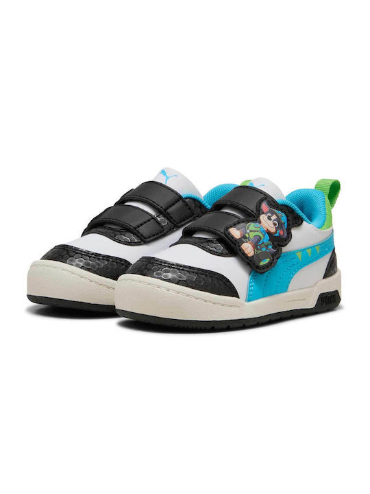 Zapatillas blancas para niños