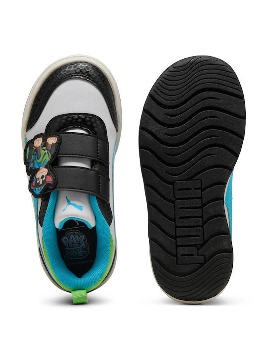 Zapatillas infantiles blancas con velcro