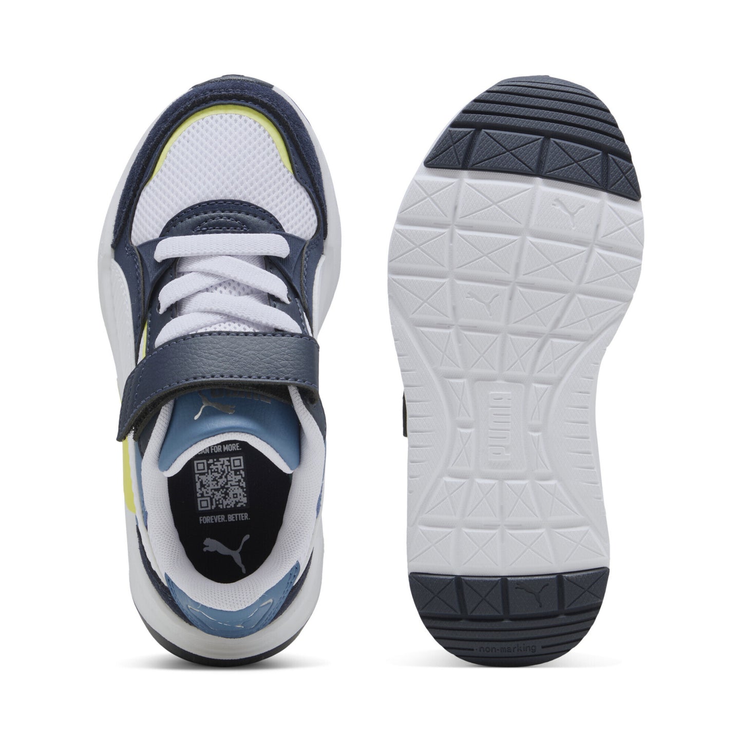 Zapatillas de velcro para niños Puma Trinity 2