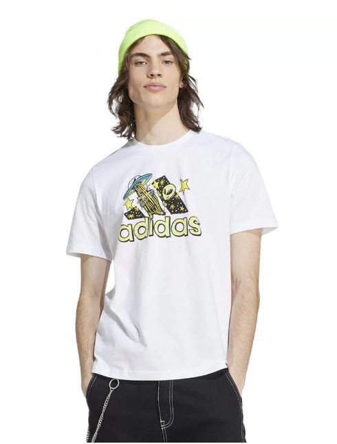 Polo Adidas Doodle ExtraTerrestre ET Amplifier TEE Branco